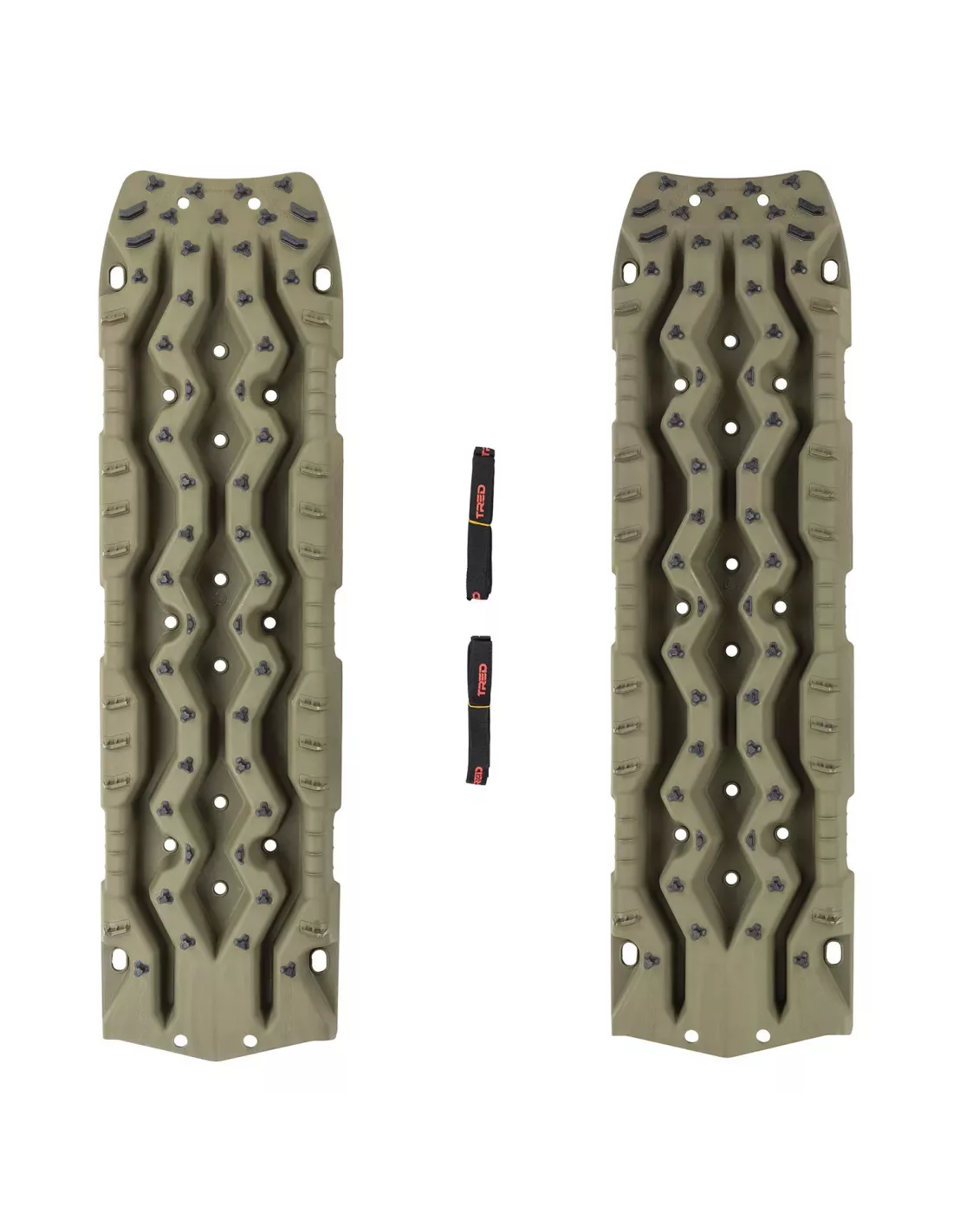 Plaques à sable Tred Pro Recovery vert military - La paire TRED -