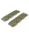 Plaques à sable Tred Pro Recovery vert military - La paire TRED -