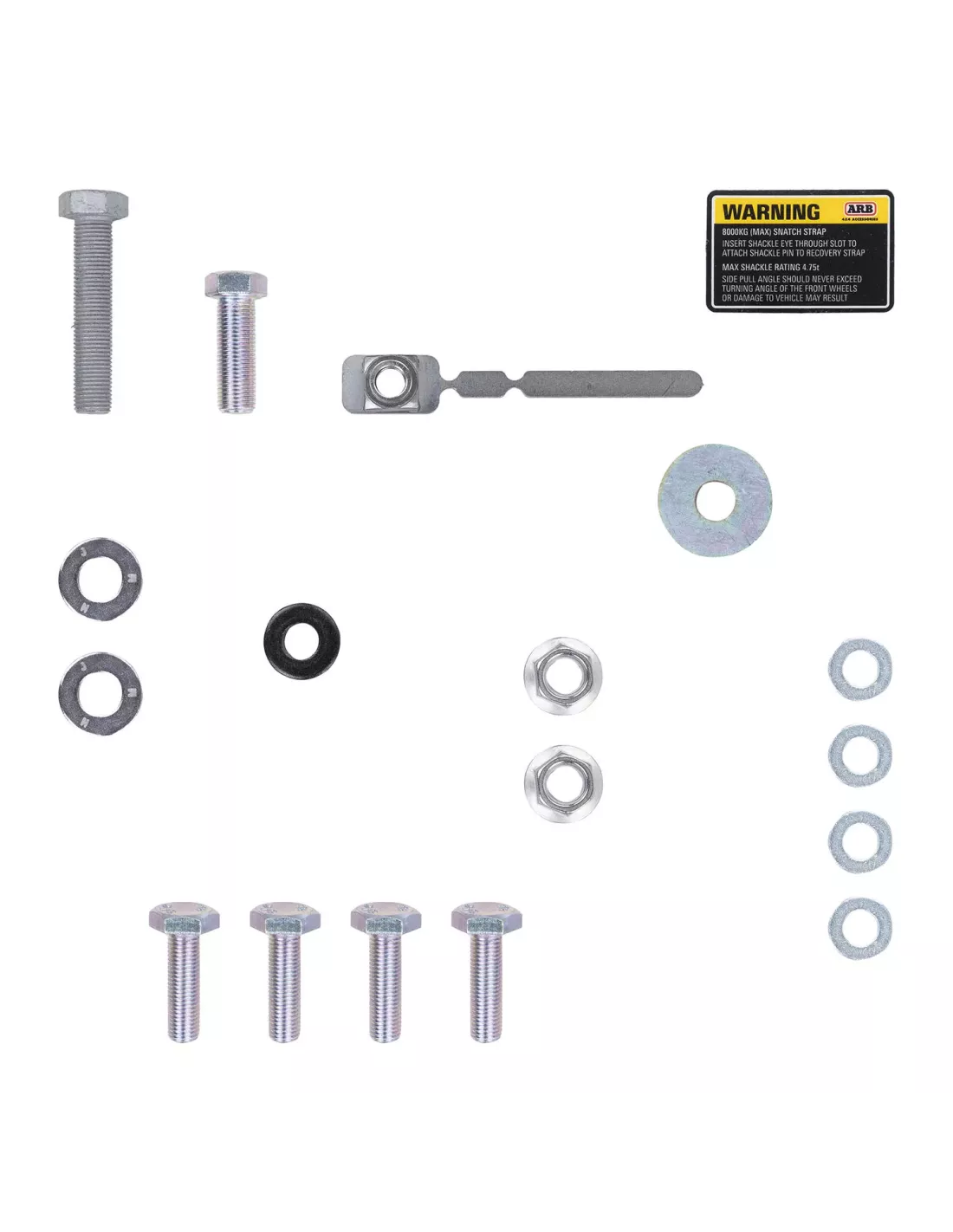 RECOVERY POINT LH 8T ARB RATED SUIT MY20 DMAX/BT50 ARB - accessoire