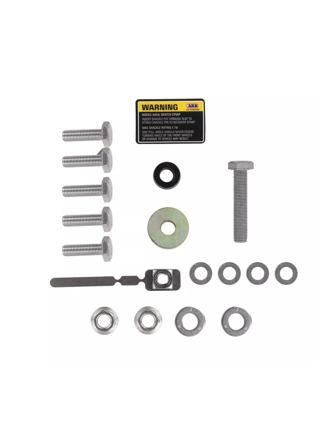 RECOVERY POINT RH 8T ARB RATED SUIT MY20 DMAX/BT50 ARB - accessoire