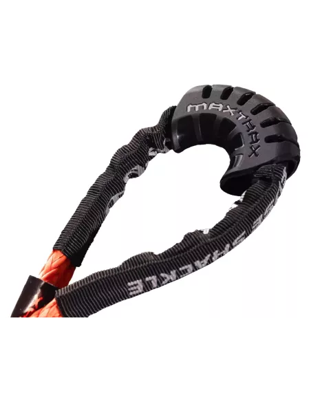Protecteur caoutchouc noir de Manille Maxtrax Shackle shield - La