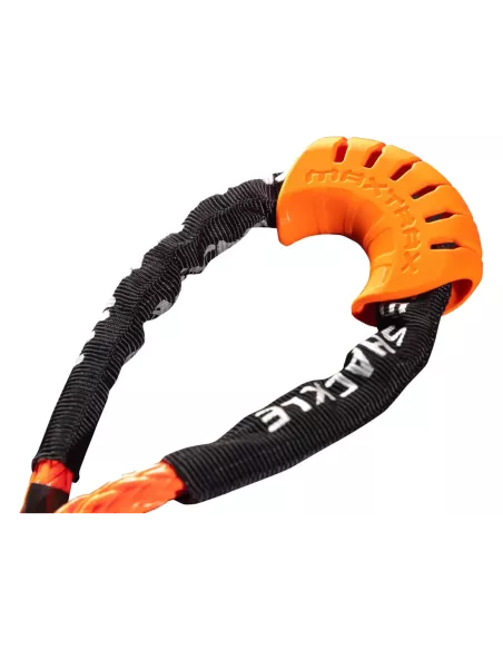 Protecteur caoutchouc orange de Manille Maxtrax Shackle shield - La