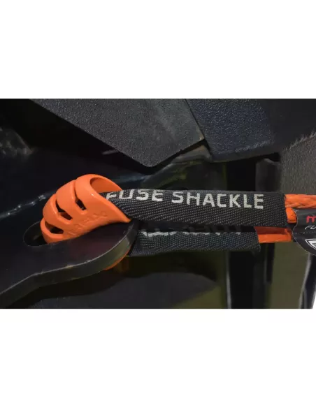 Protecteur caoutchouc orange de Manille Maxtrax Shackle shield - La