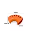 Protecteur caoutchouc orange de Manille Maxtrax Shackle shield - La