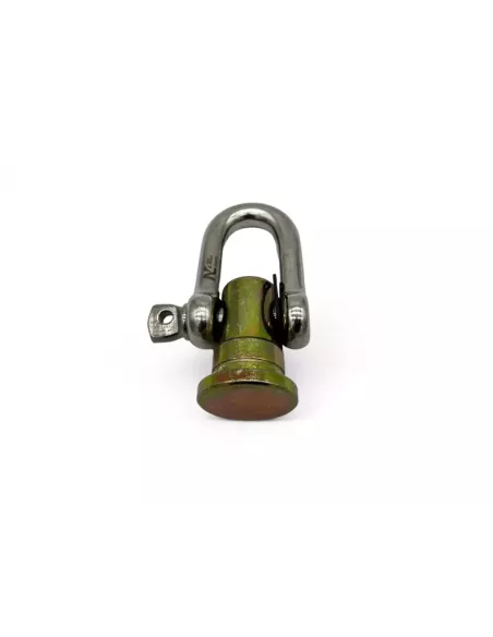 Manille tournante Inox de pare chocs -