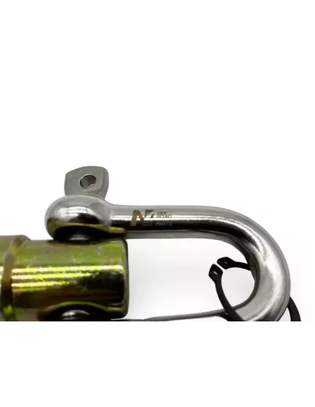 Manille tournante Inox de pare chocs -