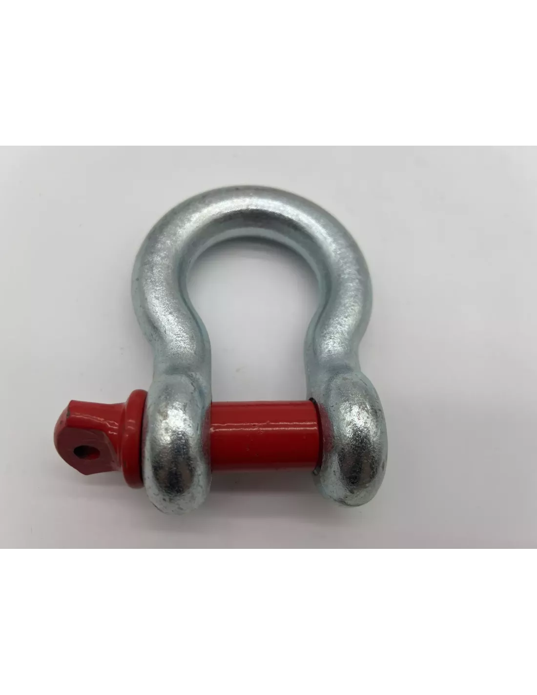Manille lyre galvanisée - axe rouge - Ø22mm - 4750 kgs OUTBACK IMPORT