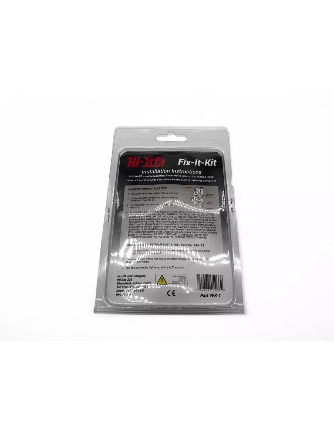KIT REPARATION CRIC HI-LIFT HI-LIFT - accessoire 4x4