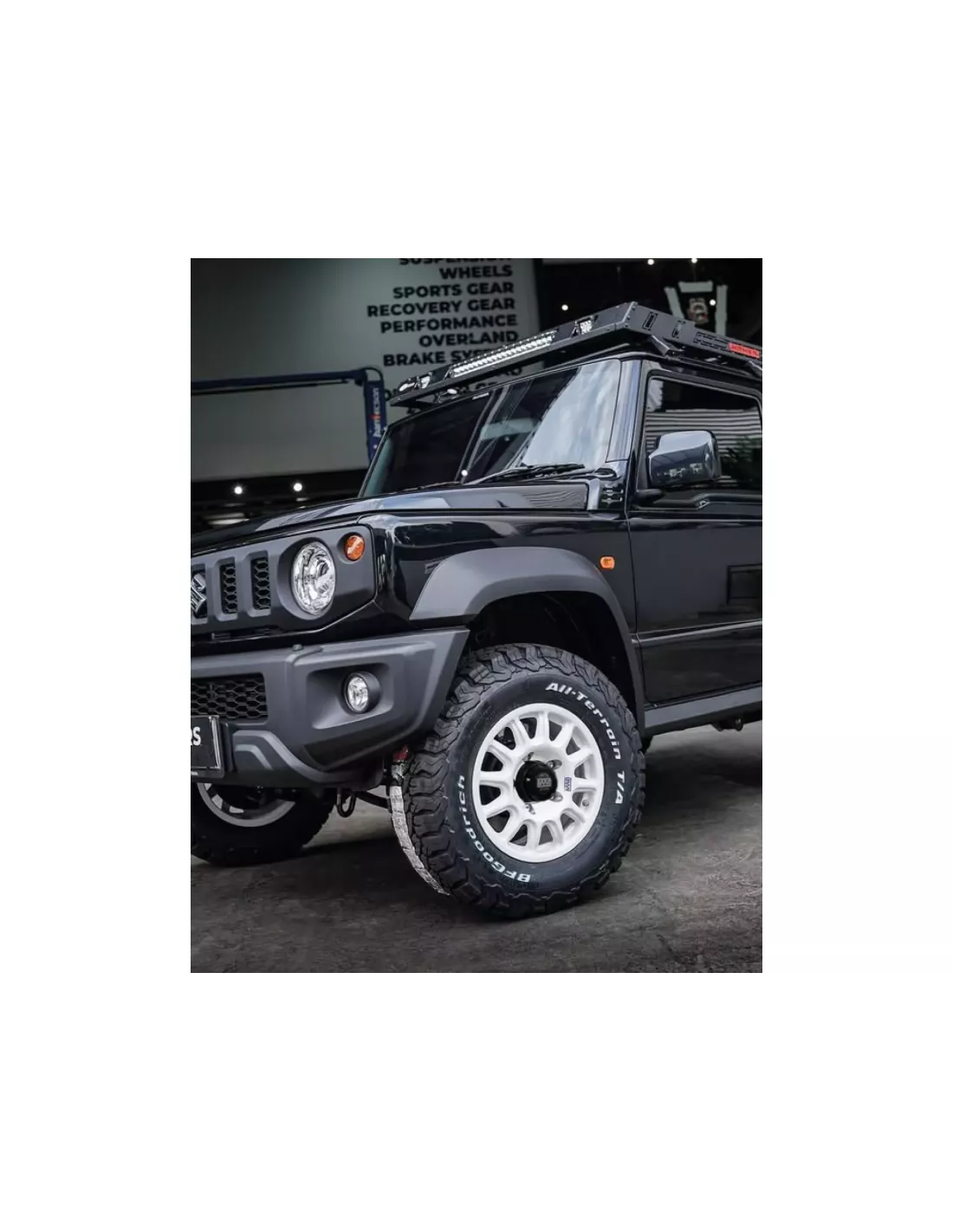 Jante Alu Braid Fullrace Rally Blanche 7x15 5x139 7 ET-3 Jimny 2018+