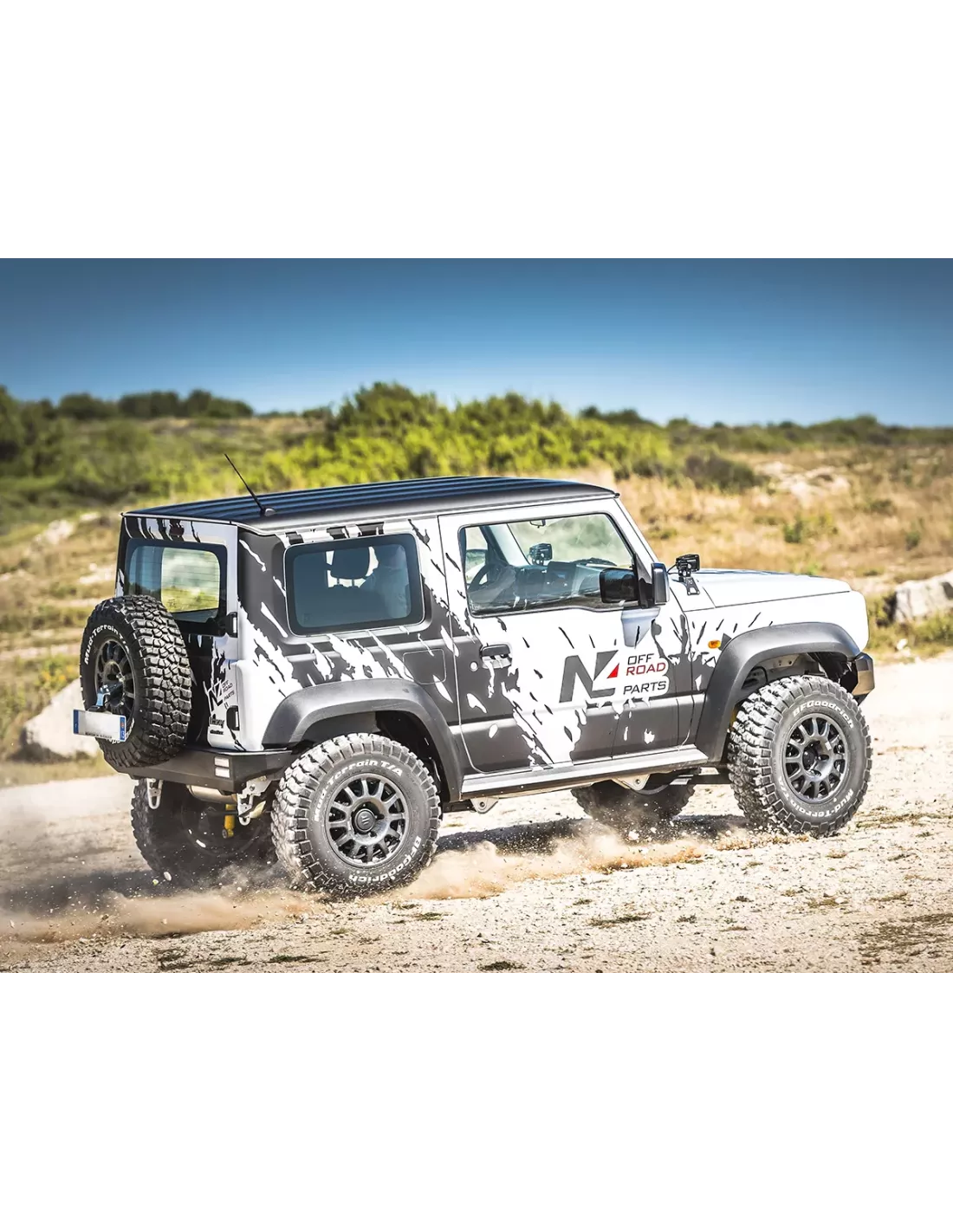 Jante Alu Braid Fullrace Grise 7x15 5x139 7 ET22 Jimny GL BRAID -