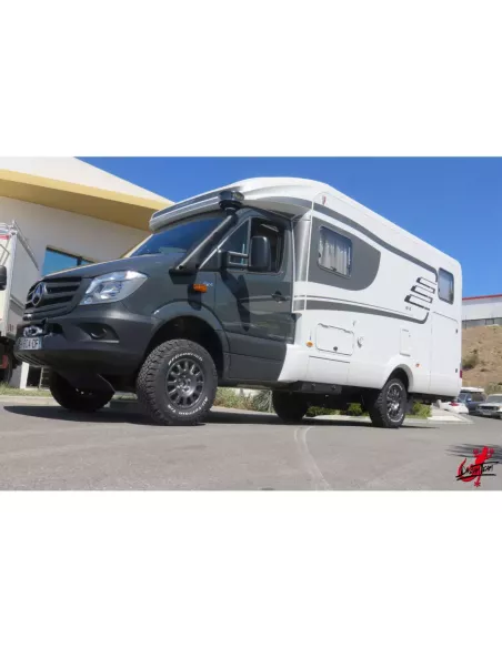 Jante aluminium Braid Fullrace grise 7x16 Mercedes Sprinter 4x4 W907