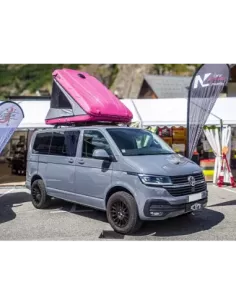 Alu vlechtwinrace s zwart 8x17 5x120 ET35 VW-transporter en 2