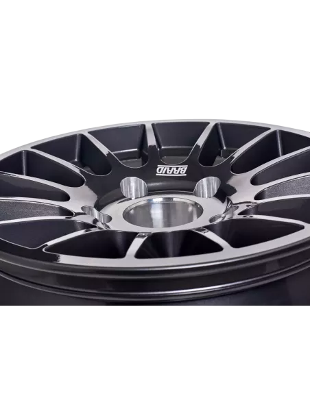 Jante alu Braid Winrace S grise 8x17 6x139.7 ET40 pour GDJ250 BRAID -