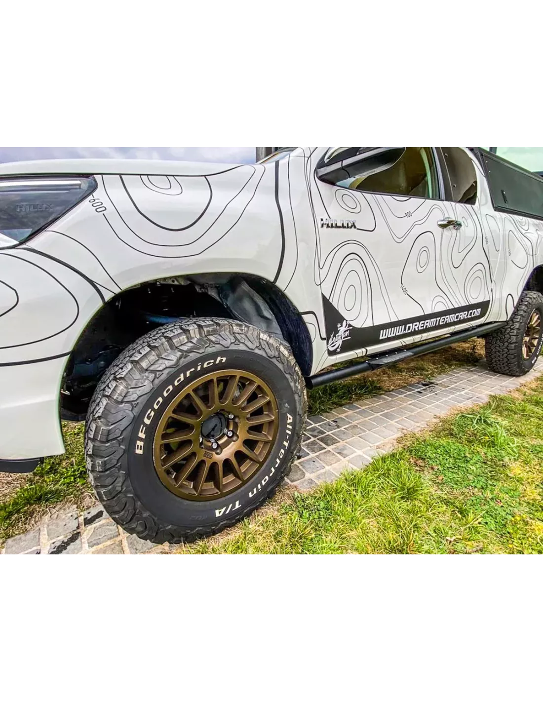 Jante Alu Braid Winrace S Bronze 8x17 6x139.7 ET5 Toyota Hilux et