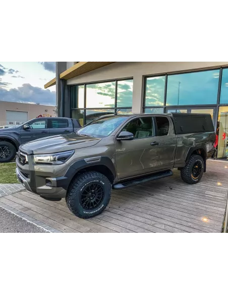 Jante Alu Braid Winrace S Noire 8x17 6x139.7 ET5 Toyota Hilux et Land