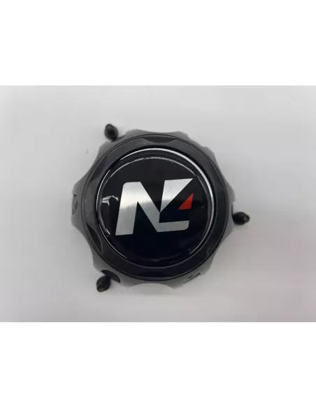 Cache moyeu fermé plastique noir pour jante acier entraxe 6x114.3