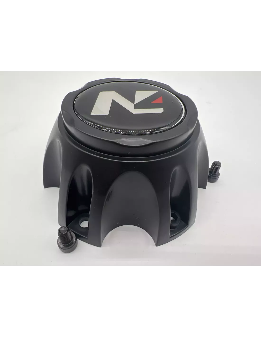 Cache moyeu fermé plastique noir pour jante acier entraxe 6x114.3