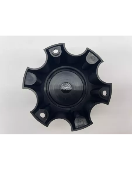 Cache moyeu fermé plastique noir pour jante acier entraxe 6x114.3
