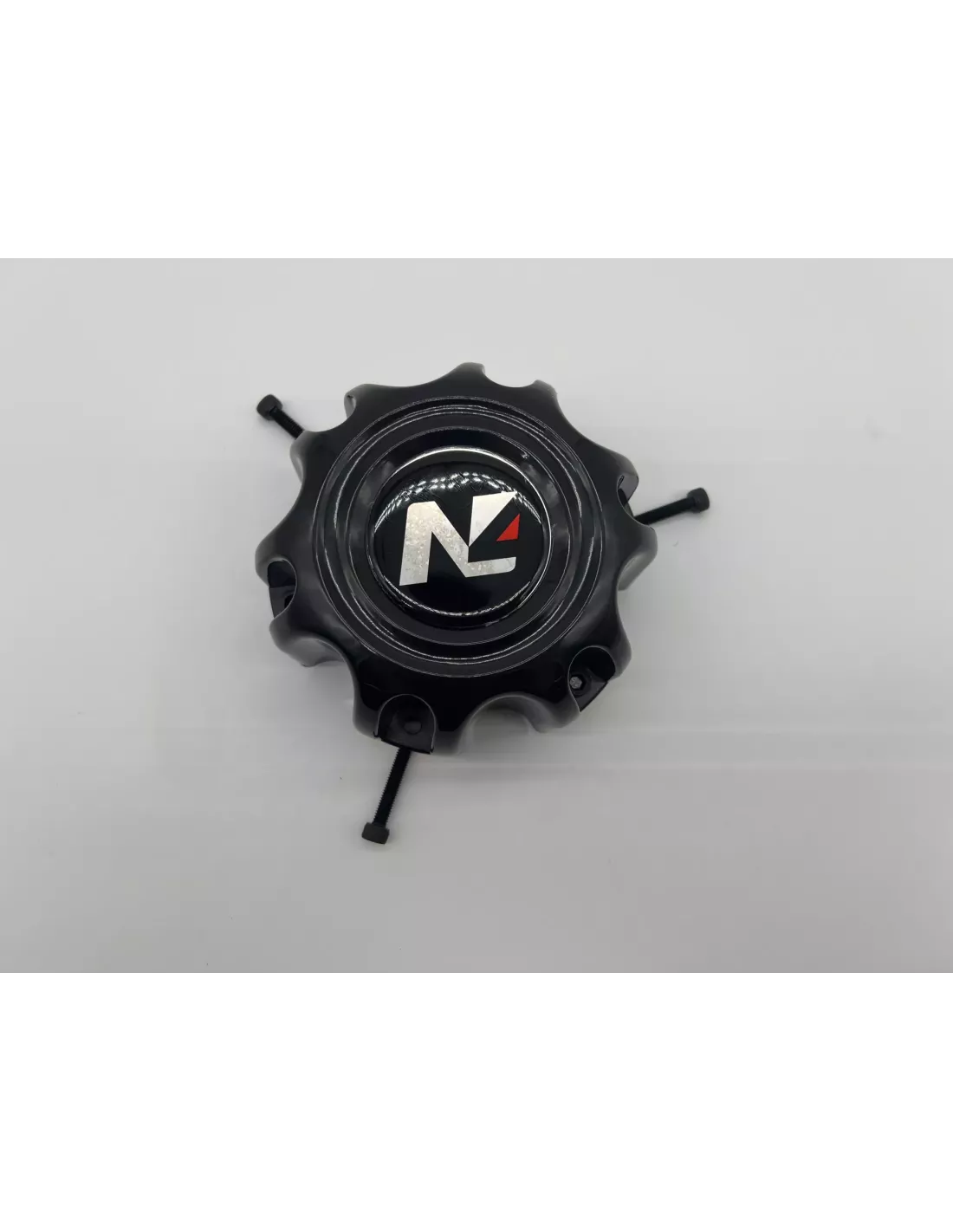 Cache moyeu fermé plastique noir pour jante acier entraxe 6x139.7