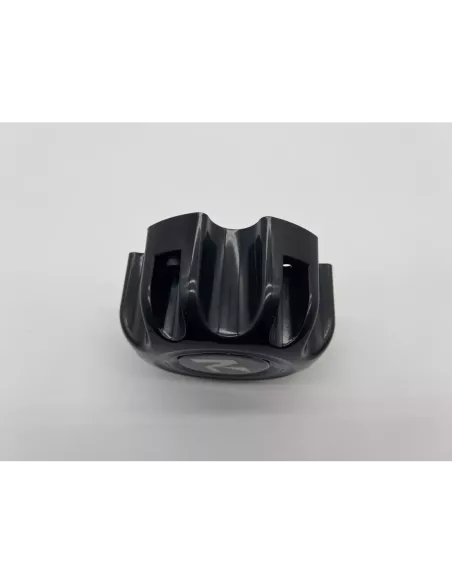 Cache moyeu fermé plastique noir pour jante acier entraxe 6x139.7
