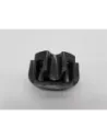 Cache moyeu fermé plastique noir pour jante acier entraxe 6x139.7