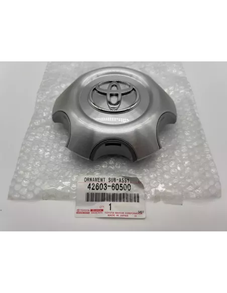 Cache moyeu jante aluminium 6 branches origine Toyota KDJ120 KDJ125