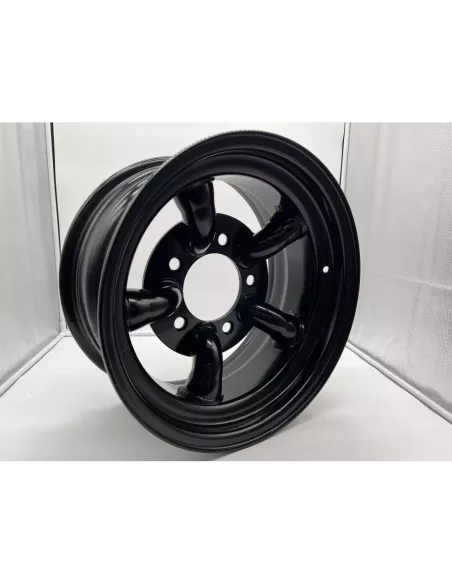 Jante acier Mach 5 noire 8x16 5x165.1 Land Rover Defender