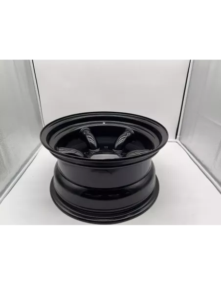 Jante acier Mach 5 noire 8x16 5x165.1 Land Rover Defender