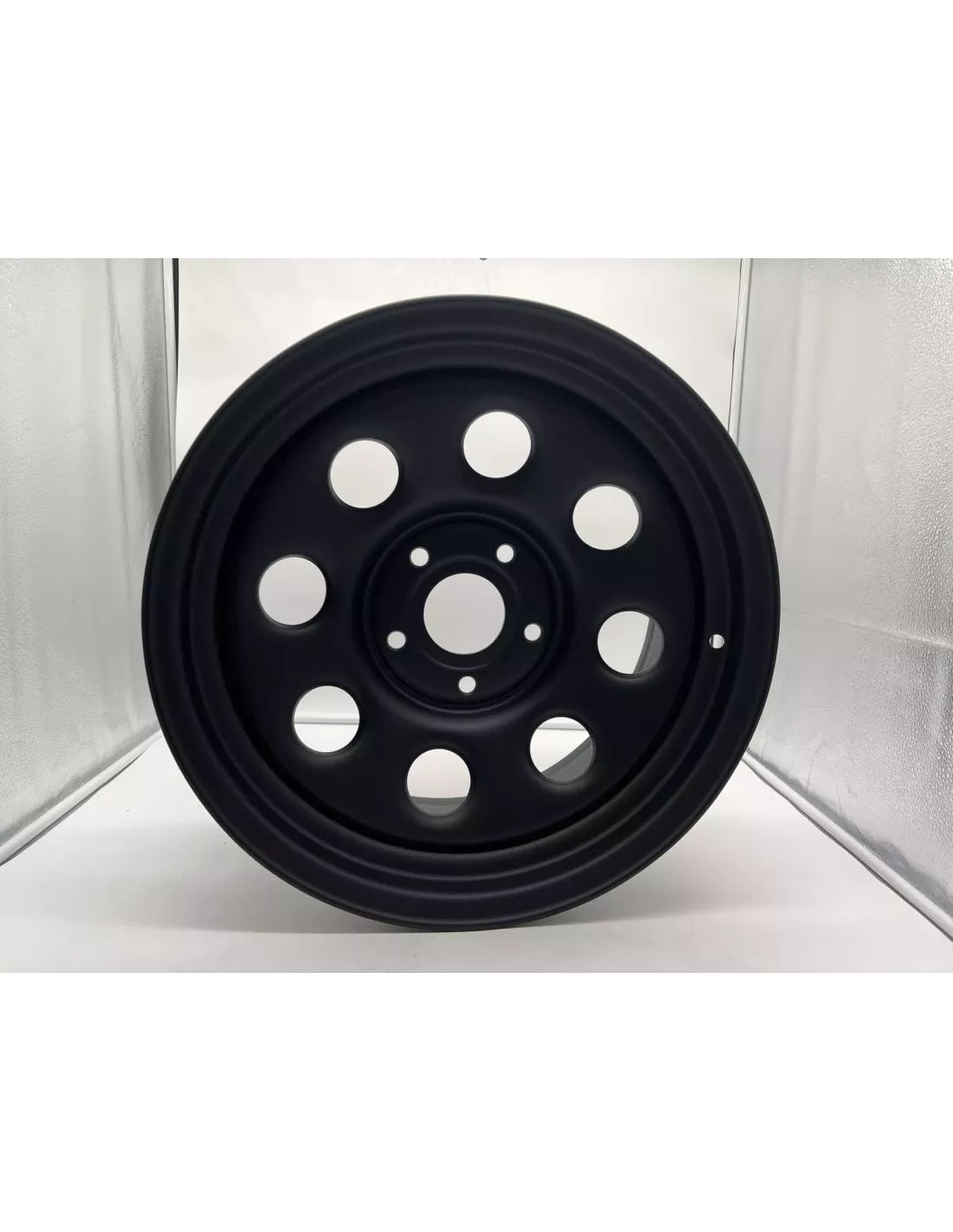 Jante acier Soft8 noire mat 8X17 5X127 Jeep Wrangler JK JL