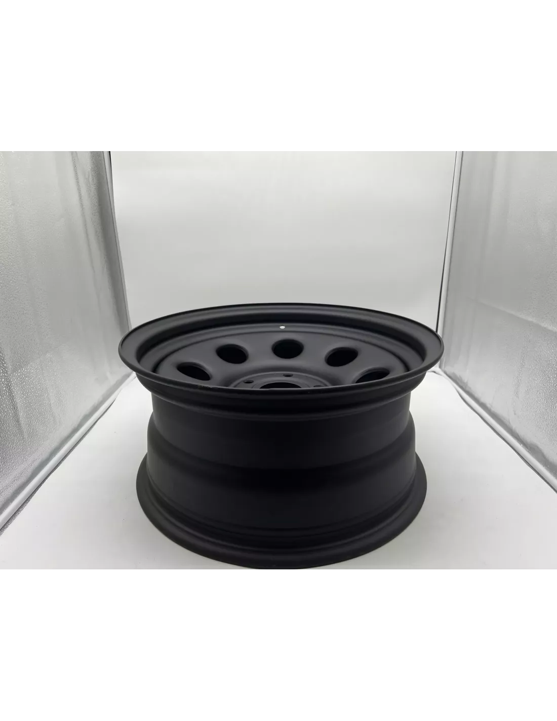 Jante acier Soft8 noire mat 8X17 5X127 Jeep Wrangler JK JL
