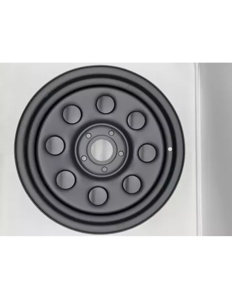 Jante acier Soft8 noire mat 8X17 5X127 Jeep Wrangler JK JL