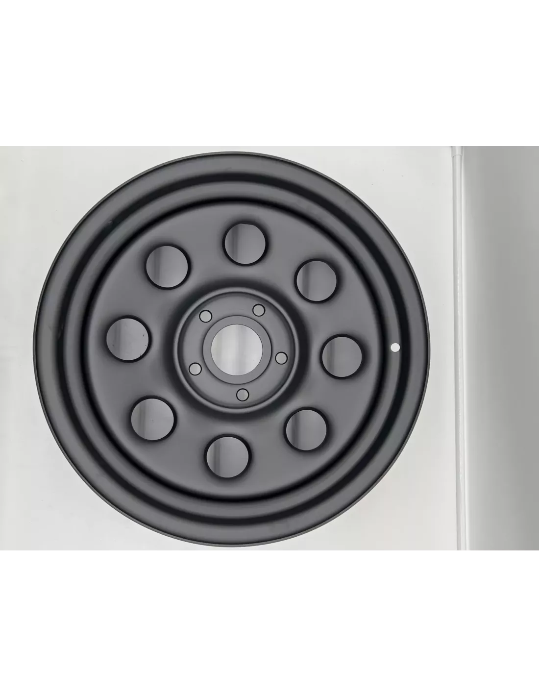 Jante acier Soft8 noire mat 8X17 5X127 Jeep Wrangler JK JL