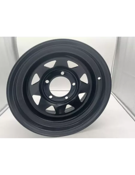 Jante acier Triangular noire 7X15 5x139.7 Suzuki Jimny & Samurai