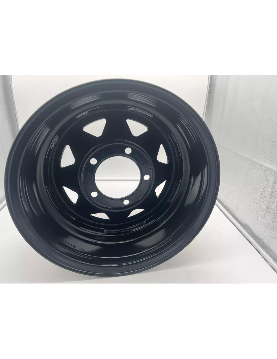 Jante acier Triangular noire 7X15 5x139.7 Suzuki Jimny & Samurai