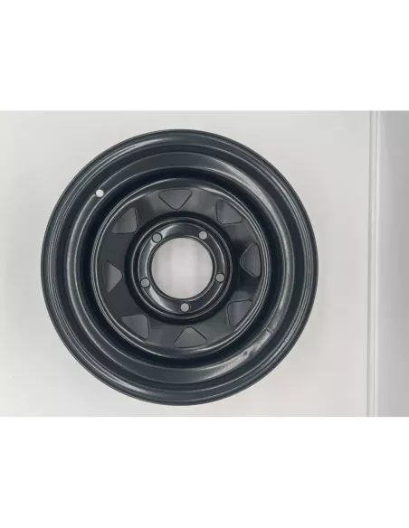 Jante acier Triangular noire 7X15 5x139.7 Suzuki Jimny & Samurai