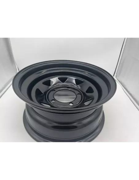 Jante acier Triangular noire 7X15 5x139.7 Suzuki Jimny & Samurai