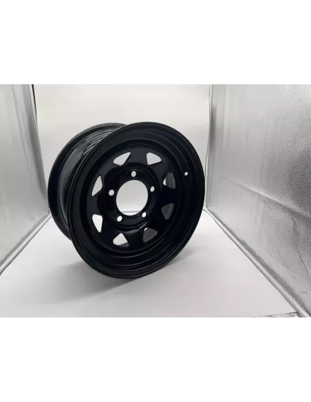 Jante acier Triangular noire 7X16 5x150 Toyota HZJ78 HZJ79