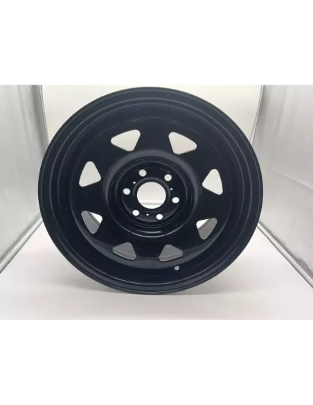 Jante acier Triangular noire 7x16 6x114.3 Nissan Navara D40 D23