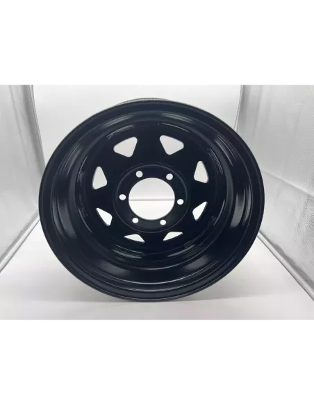 Jante acier Triangular noire 7X16 6x139.7 pour Nissan Toyota Ford