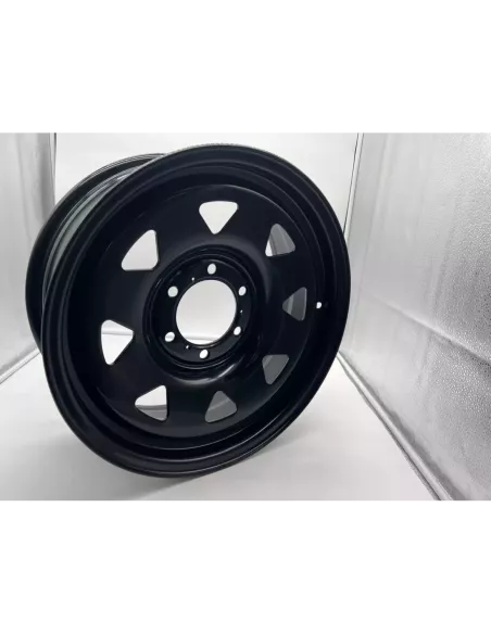 Jante acier Triangular noire 7x17 6x139.7 Toyota Land Cruiser et