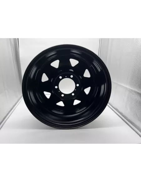 Jante acier Triangular noire 7x17 6x139.7 Toyota Land Cruiser et