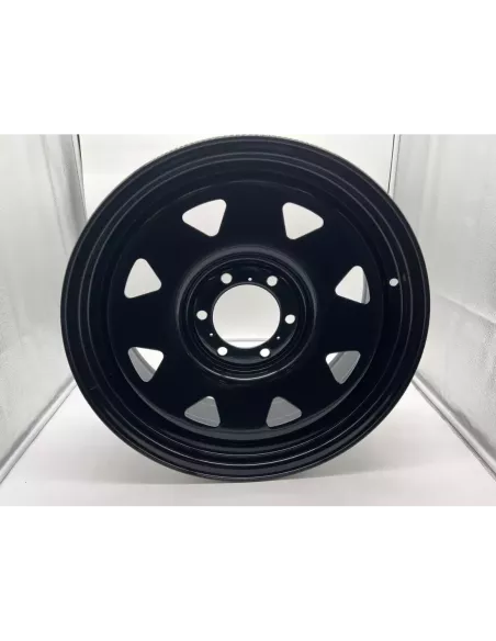Jante acier Triangular noire 7.5X18 6x139.7 Toyota Land Cruiser et