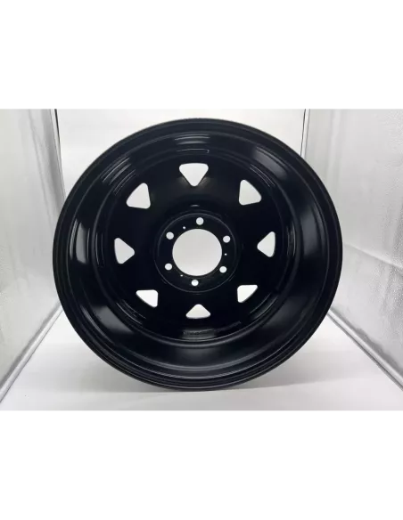 Jante acier Triangular noire 7.5X18 6x139.7 Toyota Land Cruiser et