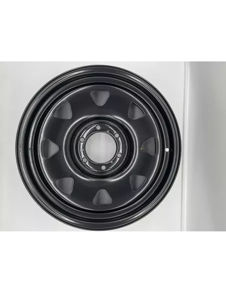 Jante acier Triangular noire 7.5X18 6x139.7 Toyota Land Cruiser et