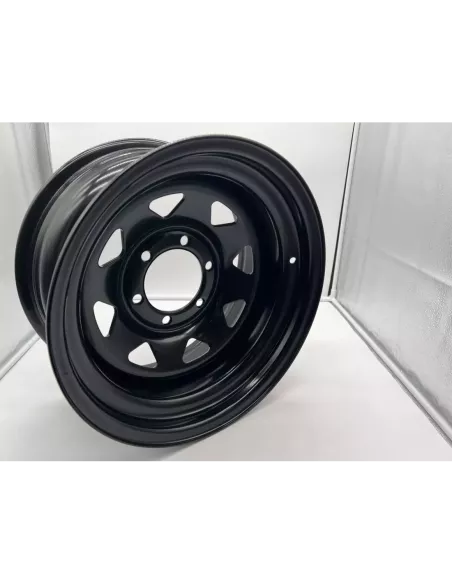 Jante acier Triangular noire 8X16 6x139.7 Land Cruiser Patrol Pajero
