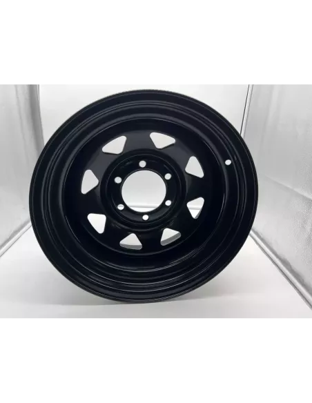 Jante acier Triangular noire 8X16 6x139.7 Land Cruiser Patrol Pajero