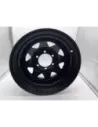 Jante acier Triangular noire 8X16 6x139.7 Land Cruiser Patrol Pajero