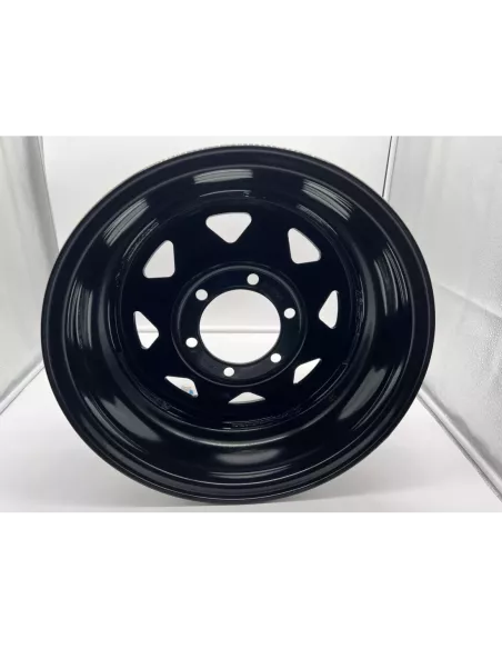 Jante acier Triangular noire 8X16 6x139.7 Land Cruiser Patrol Pajero