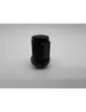 Ecrou de roue noir 1-2 - Hex 19mm - Cône 60° - L35mm