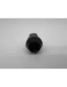 Ecrou de roue noir 1-2 - Hex 19mm - Cône 60° - L35mm